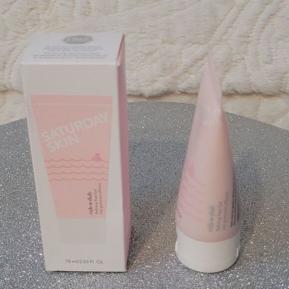Saturday Skin Rub-A-Dub Refining Peel Gel Korean Skincare 2.53 Ounce New - Picture 4 of 11